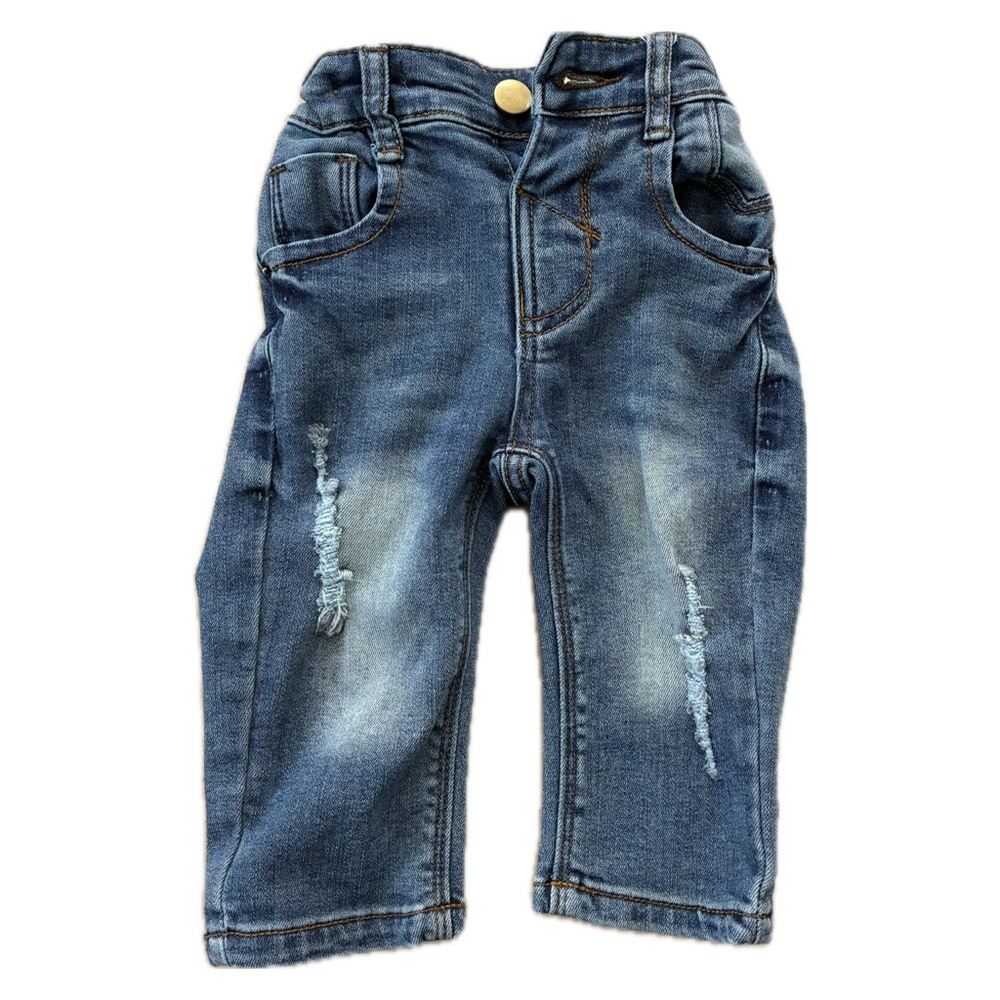 12 Months Baby boy Ripped Premium washed Jeans